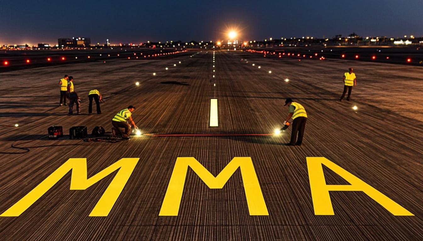 Dammam Airport Taxiway Marking Upgrade — Airport Marking project in Dammam