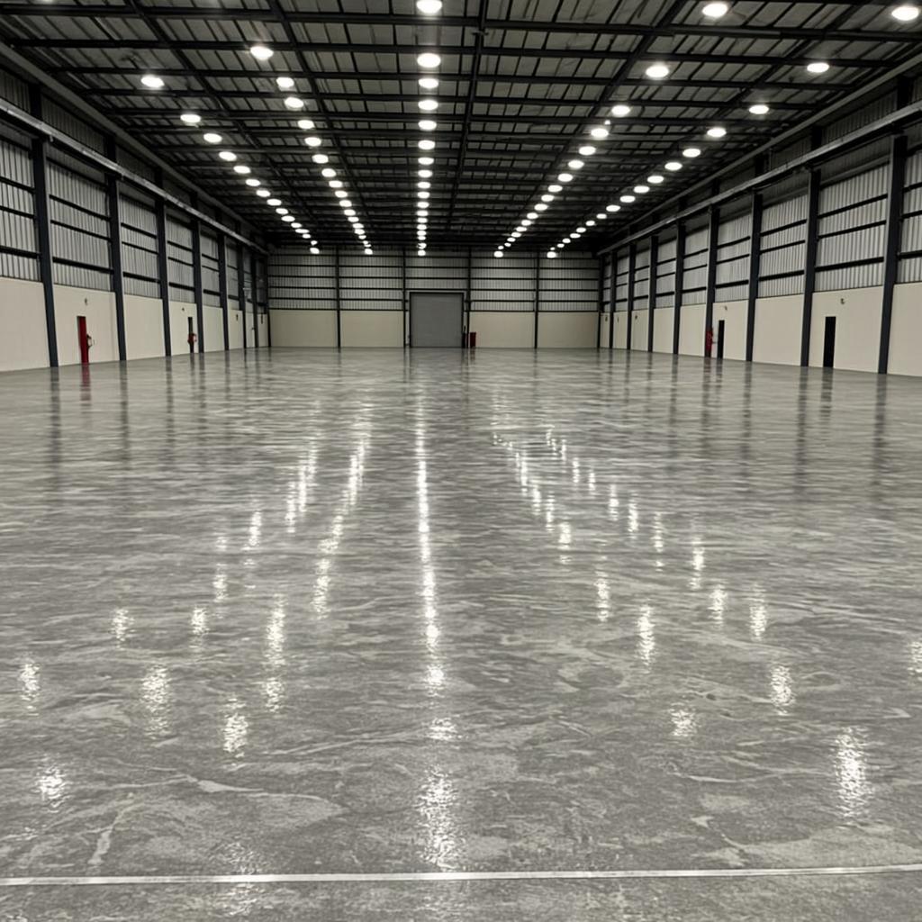 Epoxy Flooring — Seamless, durable, decorative industrial floor systems.