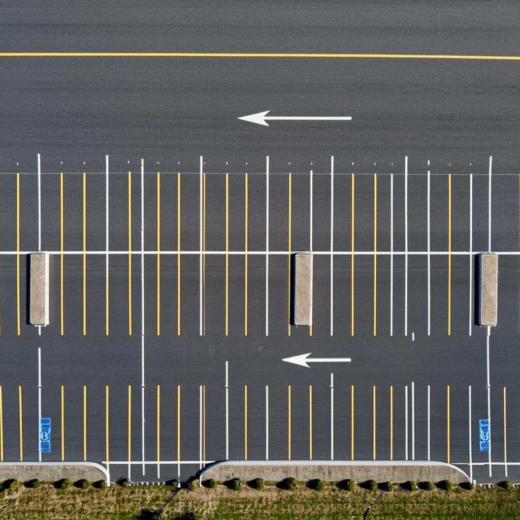 Parking Lot Marking — Maximise capacity and safety in every parking facility.